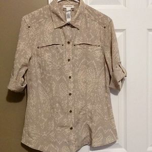 Calvin Klein button-up top